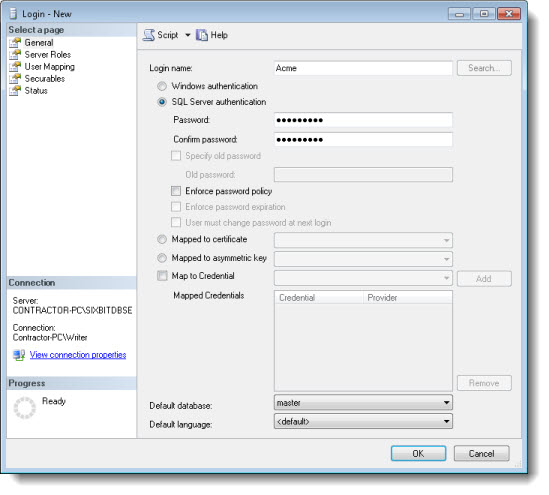 ms sql management studio 2008 r2 change local server name